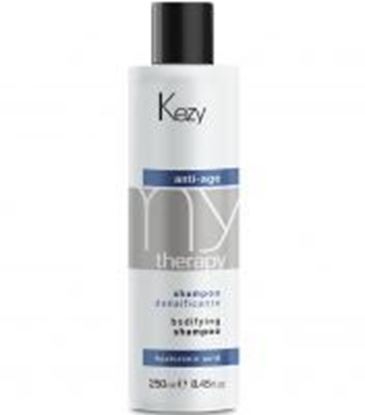 Изображение Kezy MyTherapy Anti-Age Hyaluronic Acid Bodifying Shampoo - Шампунь для придания густоты истонченным волосам с гиалуроновой кислотой, 250 мл