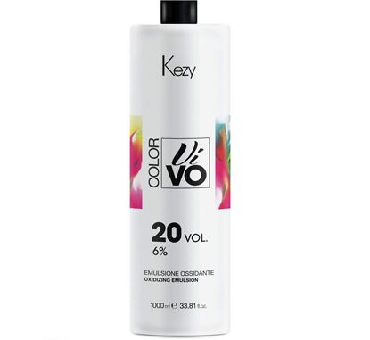Изображение Kezy Color Vivo Oxidizing Emulsion 20 vol - Эмульсия окисляющая 6%, 100 мл
