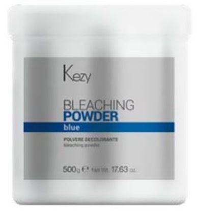 Изображение Kezy Color Vivo Blond Bleaching Powder Blue -Порошок обесцвечивающий голубой, 500 гр