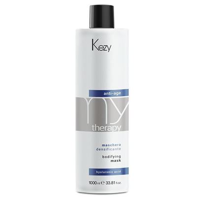 Изображение Kezy MyTherapy Anti-Age Hyaluronic Acid Bodifying Mask - Маска для придания густоты истонченным волосам с гиалуроновой кислотой, 1000 мл.